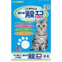 クニミネマーケティング(株) 猫砂1番　消臭+エコ/3kg | DCMオンライン