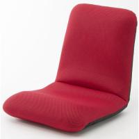 セルタン 腰楽座椅子 和楽チェア 日本製/A454a-504RE メッシュレッド/Mサイズ | DCMオンライン