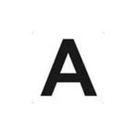 ＴＲＵＳＣＯ 表示板 アルファベット「A」 420X420/TAEHA 「A」 | DCMオンライン