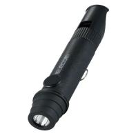 エレコム 懐中電灯 電池式 防災 防災救助笛 防水 防塵 IP44 ストラップ付属 乾電池付属 停電対策 緊急用 ブラック DE-KD03BK | でんでんショッピング ヤフー店