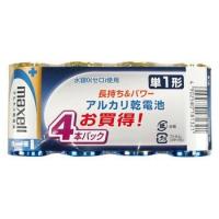マクセル 乾電池 単1 単1形 4本 アルカリ乾電池 LR20(GD)4P | でんでんショッピング ヤフー店