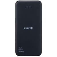 maxell（マクセル） 半固体電池採用モバイル充電バッテリー MPC-CSSB10000BK　ブラック　容量：10,000mAh | でんでんショッピング ヤフー店