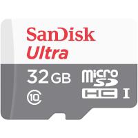 送料無料 SanDisk サンディスク Ultra 32GB 100MB/s UHS-I Class 10 microSDHC Card SDSQUNR-032G-GN3MN  [海外リテール品] 一年保証 | DEAR-I Yahoo!店