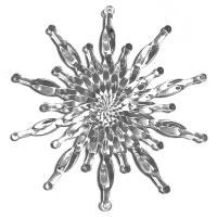 アクリル製サンフラワー型115mmオーナメント | クリスタルデコレーション工房