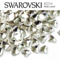 #2714 シェル [クリスタル] 5粒入り スワロフスキー ラインストーン SWAROVSKI レジン パーツ ネイルパーツ デコパーツ スワロ 大粒スワロ  ジェルネイル | ネイルタウン NAILTOWN