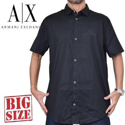 美品✨A｜X アルマーニ エクスチェンジ メンズ シャツ ロゴ  XXL 大きい 大きいサイズ メンズ アルマーニエクスチェンジ A/X ARMANI