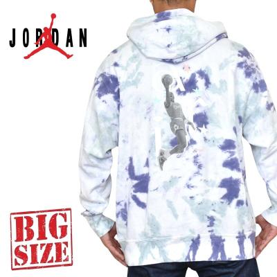 期間限定セール♪ナイキ★ジョーダン★ビッグシルエット☆パーカー　XXL 新品 Jordan Flight MVP Fleece Hoodie 総柄 プリント プルオーバー