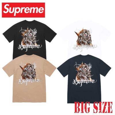 ⭕シュプリーム クロスS/S Tシャツ XXL完売サイズ 大きいサイズ メンズ Supreme シュプリーム Piss Tee 半袖 Tシャツ XXL