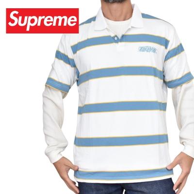 ひろゆき⭐︎Supreme ポロシャツ　Lサイズ　新品 シュプリーム（メンズポロシャツ）｜トップス | ファッション の