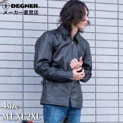 DEGNER（デグナー） シープ レザージャケット プロテクターポケット