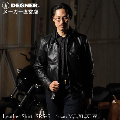 新品未使用、デグナー本革シャツ　XL ブラック デグナーヤフーショッピング - 新商品｜Yahoo!ショッピング