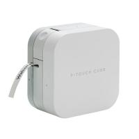 ブラザー スマホ接続用 ラベルライター ピータッチ PT-P300BT ホワイト PTP300BT (納期目安1-2週間) 新入学 名前シール ポイント消化 | デジ倉