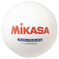 ミカサ(MIKASA) プレミアムソフトバレーボール トリムの部試合球 PSV79 ホワイト | den-brilliant