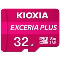 KIOXIA microSDメモリカード EXCERIA PLUS 32GB クラス10 UHSスピードクラス3 KMUH-A032G | 電材堂ヤフー店