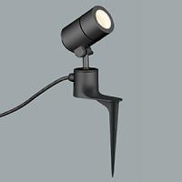 オーデリック LEDエクステリアスポットライト 防雨型 口金E17 電球色 黒色サテン OG254573LR | 電材堂ヤフー店