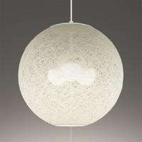 オーデリック LED和風ペンダントライト 〜8畳用 LED電球ボール球形 3灯 口金E26 電球色 非調光タイプ スイッチ付 OP035213LR | 電材堂ヤフー店