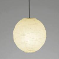 オーデリック LED和風ペンダントライト 白熱灯器具100W相当 口金E26 電球色 非調光タイプ 黒コード OP052384LBR | 電材堂ヤフー店