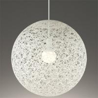 オーデリック LEDペンダントライト 高演色LED 白熱灯器具100W相当 LED電球ボール球形 口金26 電球色 非調光タイプ コード収納フレンジ付 白色 OP252331LR | 電材堂ヤフー店