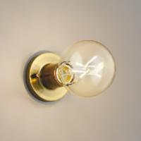 コイズミ照明 LEDブラケットライト 白熱球40W相当 非調光 電球色 しんちゅう古美色メッキ AH51113 | 電材堂ヤフー店