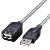 ELECOM USB1.1延長ケーブル Aオス-Aメスタイプ マグネット内蔵 1m USB-EAM1GT | 電材堂ヤフー店