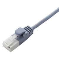 ELECOM LANケーブル スリムタイプ CAT6準拠 ヨリ線 ツメ折れ防止タイプ 長さ1.5m ブルー LD-GPST/BU15 | 電材堂ヤフー店