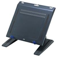 サンワサプライ ノートパソコンスタンド 4段階調整付 キーボード収納スペース付 ダークグレー CR-35 | 電材堂ヤフー店