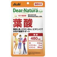 アサヒグループ食品 ディアナチュラスタイル 葉酸60粒 | やまちゃんショップ