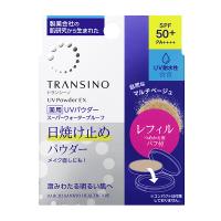 第一三共ヘルスケア トランシーノ薬用UVパウダーEX レフィル 11g SPF50+ PA++++ 自然なマルチベージュ レフィルつめかえ用パフ付き 【医薬部外品】 | エナジードラッグ2号店