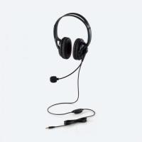 エレコム ELECOM 両耳 大型 4極 有線ヘッドセット HS-HP02STBK〈HSHP02STBK〉 | デンキチWeb Yahoo!店