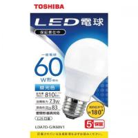 東芝 TOSHIBA LED電球 60W 昼光色 E26 LDA7D-G/K60V1 〈LDA7DGK60V1〉 | デンキチWeb Yahoo!店