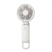 リズム時計 RHYTHM モバイルハンディファン 大風量 カラビナ付き Silky Wind Mobile 3.2 ライトグレー 9ZF040RH08〈9ZF040RH08〉 | デンキチWeb Yahoo!店
