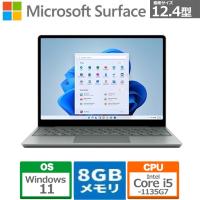 ノートパソコン  マイクロソフト Surface Laptop Go 2 8QC-00032  12.4型 Core i5 1135G7 SSD128GB メモリ8GB Windows 11 Office 付き セージ[新品] | 電貴族