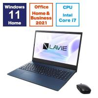 ノートパソコン NEC LAVIE N15 N1570/GAL PC-N1570GAL-Y 15.6インチ Core i7 1165G7 SSD256GB メモリ容量8GB Office 2021搭載 Windows 11 新品 | 電貴族