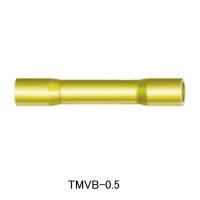 ニチフ TMVB0.5 絶縁被覆付圧着スリーブB形突合せ用色 黄 ポリ塩化ビニル 100個入 | 電材BLUEWOOD ヤフー店