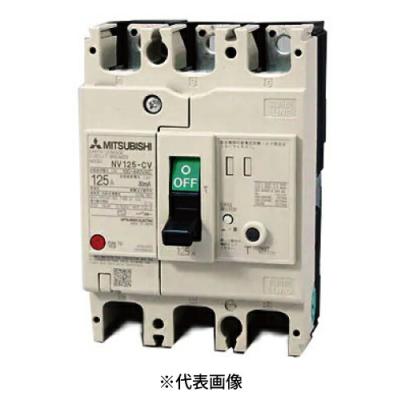 三菱 漏電ブレーカー2点 125A 100A 三菱電機 ノーヒューズブレーカー NF125-CW ブレーカー 漏電遮断