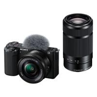 【ラッピング可】【即日発送】【新品 保証開始済み品】SONY ソニー VLOGCAM ダブルズームレンズキット ZV-E10Y  ブラック | 電子問屋