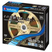 三菱化学メディア Verbatim 1回録画用 DVD-R 1-16倍速対応 10枚 VHR12JC10V1 | でんきのパラダイス電天堂