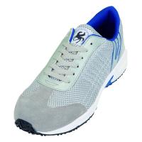 日進ゴム 安全スニーカー #2000 26.0cm グレー 樹脂先芯 ハイパーVソール搭載 HyperV | 電材ドットコム Yahoo!店