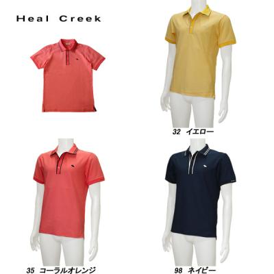 Heal Creek ゴルフシャツ（袖タイプ：半袖）｜メンズウエア｜ゴルフ