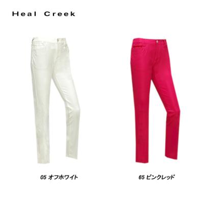Heal Creek ゴルフ レディースパンツ（色：ピンク系