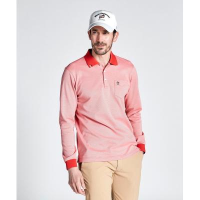 マンシングウェア　メンズ　ゴルフウェア Munsingwear ゴルフシャツ（色：オレンジ系）｜メンズウエア