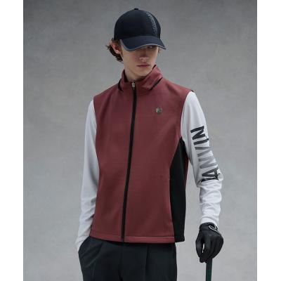 LANVIN SPORT ベスト（ファッション）（色：レッド系）のおすすめ人気