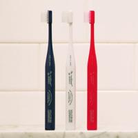 3本セットで100円OFF THE TOOTHBRUSH by MISOKA 自立する 歯ブラシ 歯磨き 3本セット RED/WHITE/NAVY | Designers&labo.jp