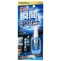 CEMEDINE セメダイン 3000ゼリー状速硬化 3g CA-154 | 接着剤 ゼリー状 瞬間接着剤 多用途 アクセサリー 小物 陶磁器 置物 模型 工作 おもちゃ 家具 建具 接着 | DE(desir de vivre)