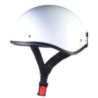 LEAD リード工業 D'LOOSE D-355 ハーフヘルメット ホワイト | ハーフ ヘルメット ヘルメ 原付 インナー 交換 ワンタッチ 半帽 定番 人気 個性的 キャップ | DE(desir de vivre)