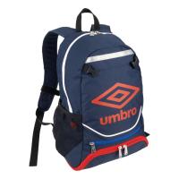 umbro アンブロ ジュニアフットボールバックパック ネイビー F UJS1200J NVY | スポーツ 鞄 カバン バッグ リュックサック 大容量 収納 はっ水 消臭 再帰反射 | DE(desir de vivre)