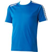 arena アリーナ チームラインTシャツ ブルー Sサイズ ARN-6331 BLU | 水泳 スイミング トレーニング ウェア チームウェア メンズ ジャージ トップス シャツ 青 | DE(desir de vivre)