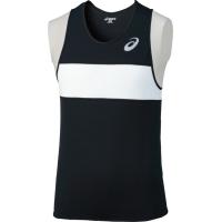 asics アシックス SINGLET ブラック S XT1039 90 | スポーツ 陸上 メンズ S シャツ 目立つ ランニング トップス 機能 黒 ブラック | DE(desir de vivre)