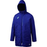 asics アシックス WARMER HALF COAT ピーコート S 2101A149 400 | スポーツ サッカー フットサル ウォーマーハーフコート アウター トップス メンズ | DE(desir de vivre)