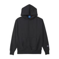 HANES ヘインズ HOODED SWEATSHIR ブラック XSサイズ C3-XS161 90 | メンズ トップス パーカー プルオーバー スウェット コットン リサイクル ロゴ ブラック | DE(desir de vivre)